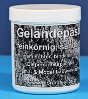 Struktur- und Geländepaste, feinkörnig sandgelb, gebrauchsfertig 400 g