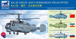Kamov KA-28 HELIX Anti-Submarine Helicopter (Bausatz) in 1:200