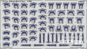 Figures Royal Navy in 1:200