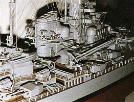 Beschlag Bausatz, für Tirpitz Schlachtschiff