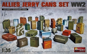 Allies Jerry Cans Set WW2 in 1:35