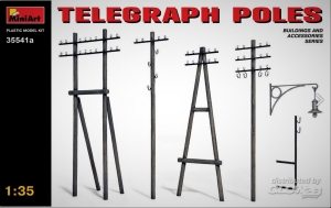 Telegraph Poles in 1:35