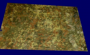 Diorama Zubehör, 1 Tarnnetz grün flecktarn, ca. 40 x 80 cm