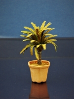 Diorama Zubehör, 1 Palme im Blumentopf, ca. 7 cm hoch