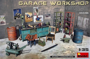 Garage Workshop in 1:35