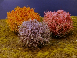 Diorama Zubehör, 1 Modellbaum 3er Busch-Gruppe, 6 cm hoch