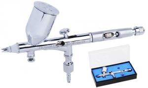 Airbrush Spritzpistole BD-181 mit 0,3 mm Düse, Double-Action