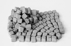 1.400 alte Pflastersteine Granit klein quadratisch 1:35