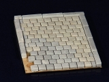 270 Keramik Pflastersteine Granit quadratisch 1:35