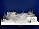 Diorama Grundplatte 65-1, Waldlichtung, 50 x 30 cm, 1:87