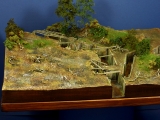 Diorama Grundplatte 47, Grabenstellung I, 42 x 30 cm, 1:72