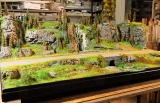 Diorama Grundplatte, Felsenstraße 3, 100 x 50 cm, 1:50