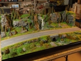 Diorama Grundplatte, Felsenstraße 3, 100 x 50 cm, 1:50