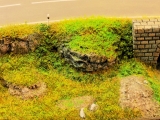 Diorama Grundplatte, Felsenstraße 3, 100 x 50 cm, 1:50