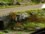 Diorama Grundplatte, Felsenstraße 3, 100 x 50 cm, 1:50