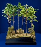 Diorama Grundplatte 49/3 Panzerstellung , 30 x 25 cm, 1:35