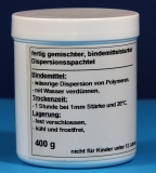 Struktur- und Geländepaste, feinkörnig weiß, gebrauchsfertig, 400 g