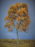 Diorama Zubehör Modell Bäume, 1 Buche mit Herbst-Laub, ca. 25 cm,