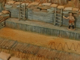 Diorama, Gebirgsstellung Gallipoli 1915, 1:32