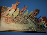 Diorama, Straßenkreuzung Normandie 1944, 1:35