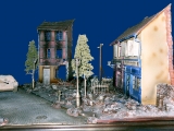 Diorama, Straßenkreuzung Normandie 1944, 1:35