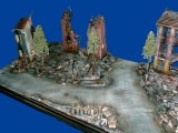 Diorama, Straßenkreuzung Normandie 1944, 1:35