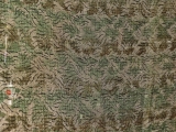 Dioramazubehör, 1 dünnes Tarnnetz grün flecktarn, ca. 20 x 29 cm,