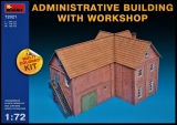 Verwaltungsgebäude mit Werkstatt in 1:72