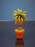 Diorama Zubehör, 1 Palme im Blumentopf, ca. 10 cm hoch