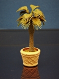 Diorama Zubehör, 1 Palme im Blumentopf, ca. 8 cm hoch