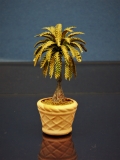 Diorama Zubehör, 1 Palme im Blumentopf, ca. 7,5 cm hoch