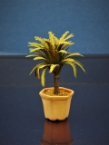 Diorama Zubehör, 1 Palme im Blumentopf, ca. 7 cm hoch