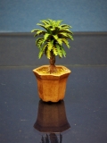 Diorama Zubehör, 1 Palme im Blumentopf, ca. 5,5 cm hoch