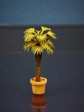 Diorama Zubehör, 1 Palme im Blumentopf, ca. 5,5 cm hoch