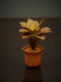 Diorama Zubehör, 1 Pflanze im Blumentopf, ca. 5 cm hoch