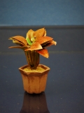 Diorama Zubehör, 1 Pflanze im Blumentopf, ca. 5 cm hoch