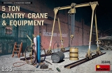 5 Ton Gantry Crane & Equipment in 1:35