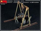 German Tankmen with Gantry Crane & Maybach HL 120 Engine in 1:35