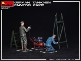 German Tankmen. Painting Camo in 1:35