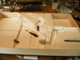 Diorama Grundplatte, Grabenstellung mit Unterstand, 90x40cm, 1:35