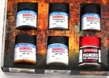 Burned Matt Colours Set, high pigment content
