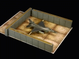 Diorama Bausatz, Flugzeug Splitterschutzbox Vietnam, 1:72