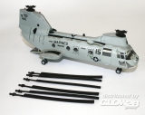 CH-46E Marines Sea knight HMM-163 154822 in 1:72