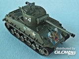 M4 A3 E8 Middle Tank - 64th Tank Bat. Easy Model in 1:72