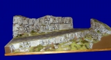 Diorama Grundplatte, Felsenstraße 1, 100 x 50 cm, 1:48