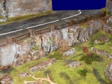 Diorama Grundplatte, Felsenstraße 1, 100 x 50 cm, 1:48