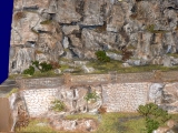 Diorama Grundplatte, Felsenstraße 1, 100 x 50 cm, 1:48