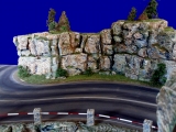 Diorama Grundplatte, Felsenstraße 2, 100 x 50 cm, 1:48