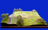 Diorama Grundplatte 43/7, Hubschrauber- Landeplatz, 1:32